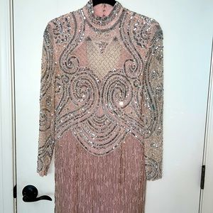 Stunning Vintage 1980’s beaded gown from Lillie Rubin one of a kind